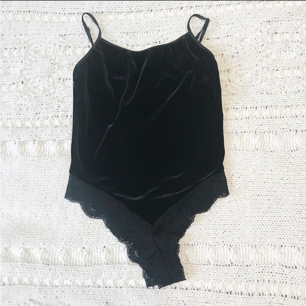 Victoria’s Secret Velvet Bodysuit